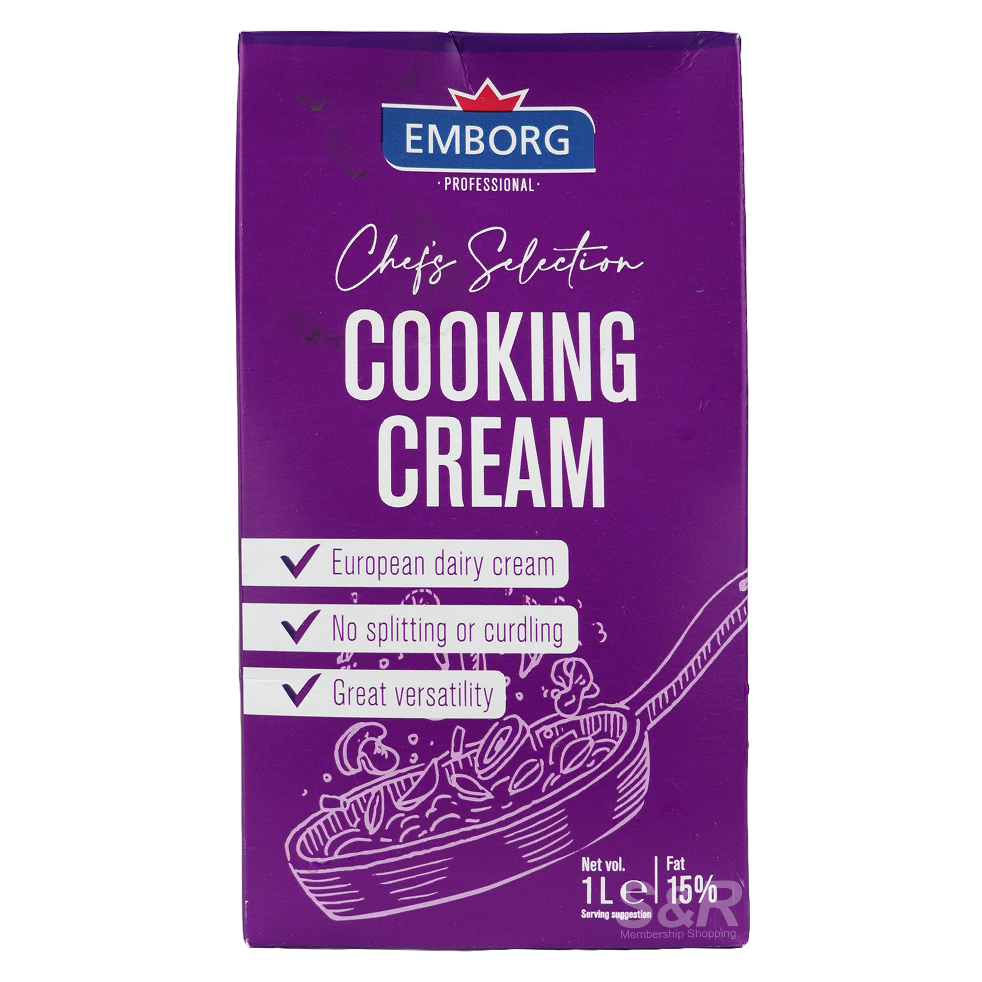 Emborg Chef's Selection Cooking Cream 1L Emborg Chef's Selection Cooking Cream 1L